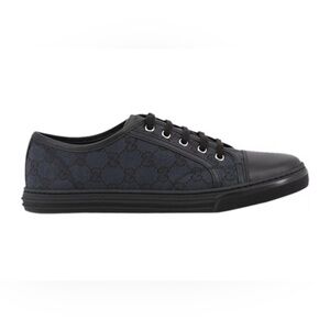 Gucci's GG Low 'Lead Black' sneakers Size 38 w/box NEW